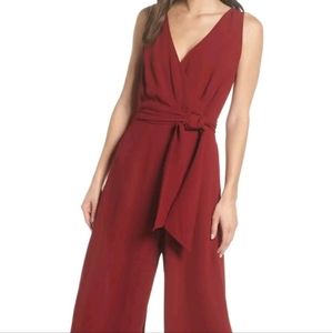 French Connection/ Bessie Crepe Flare  Jumpsuit